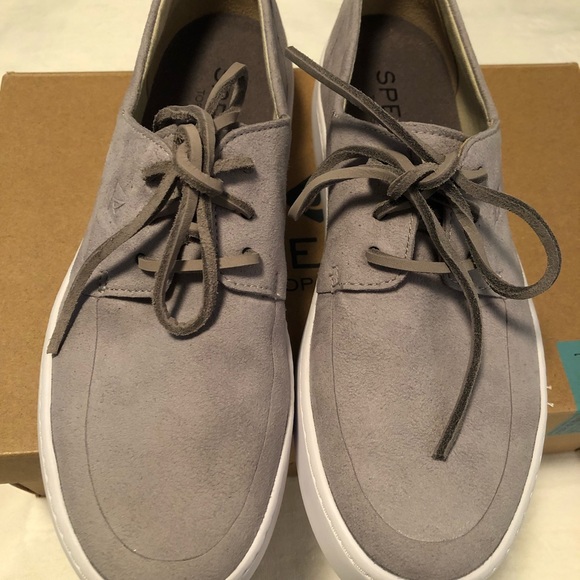 Men’s Shoes By Sperry, Grey Suede, Various Sizes - Picture 5 of 5